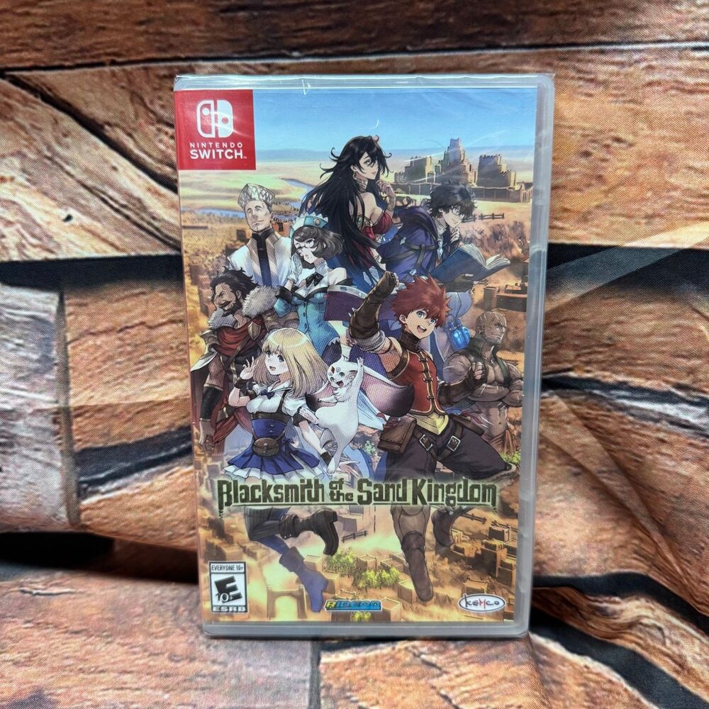 Blacksmith of the Sand Kingdom Nintendo Switch Limited Run Games LRG New Sealed